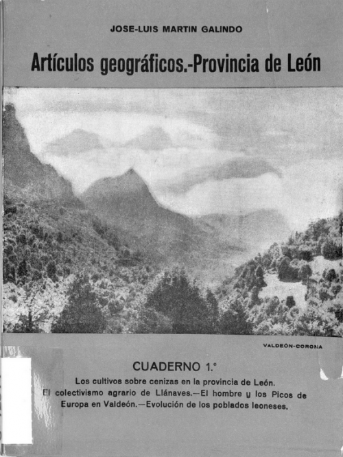 José-Luis Martín Galindo: cuando los geógrafos sabían de historia